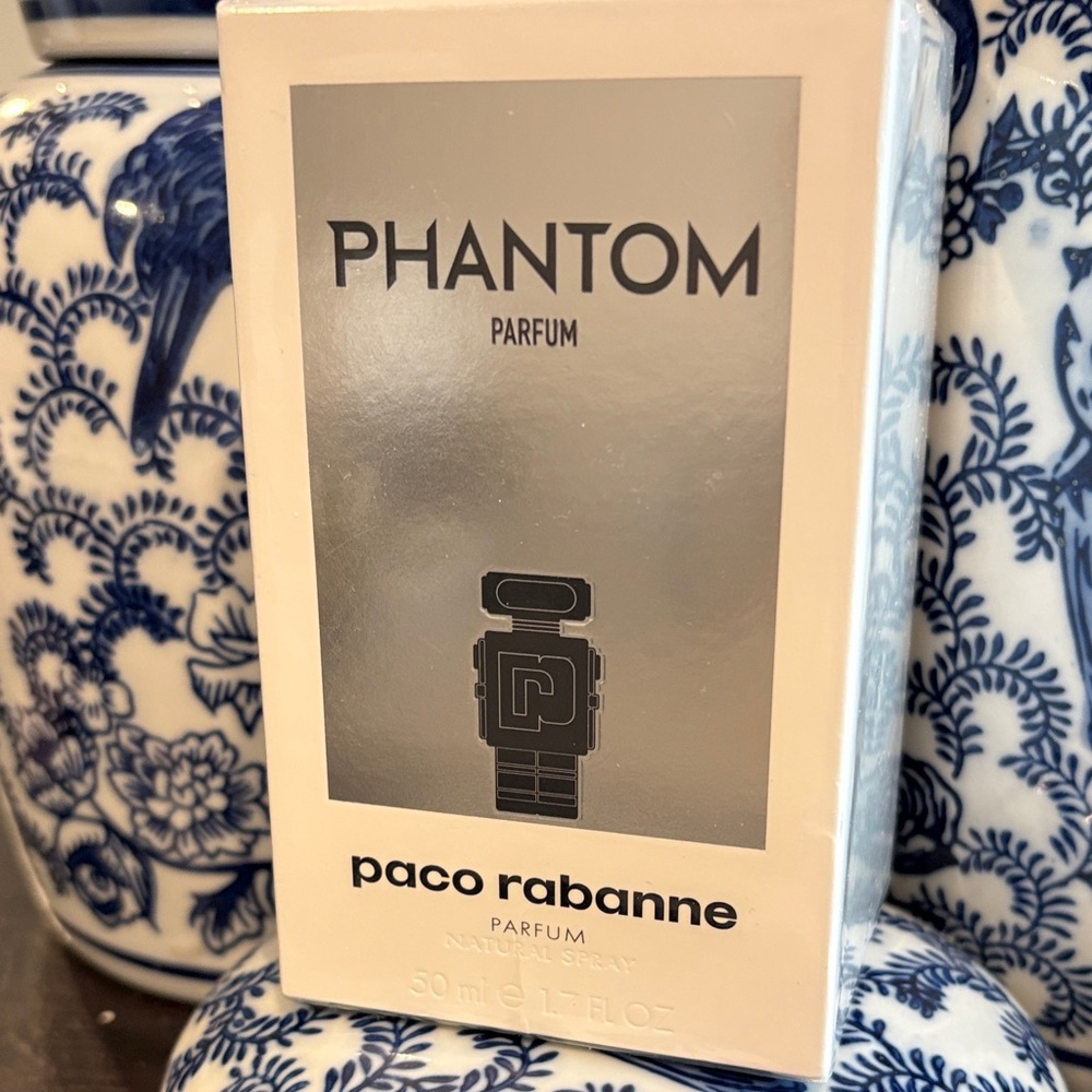 Paco Rabanne Phantom Parfum in Silver and Black